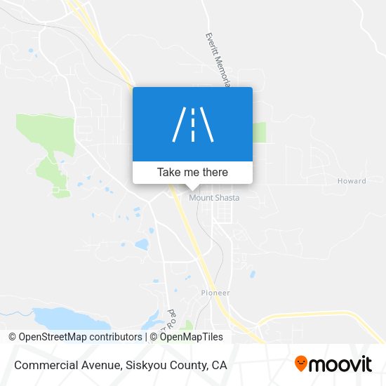 Mapa de Commercial Avenue