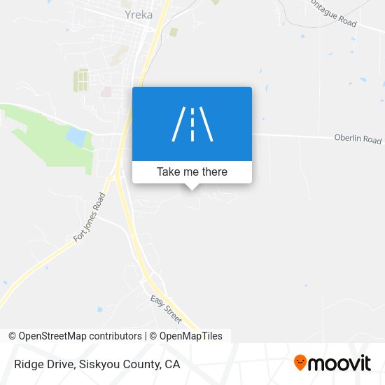 Mapa de Ridge Drive