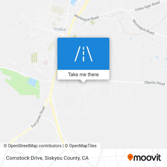 Comstock Drive map