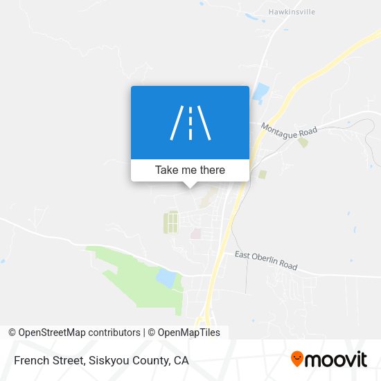 French Street map
