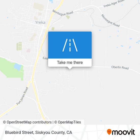 Bluebird Street map