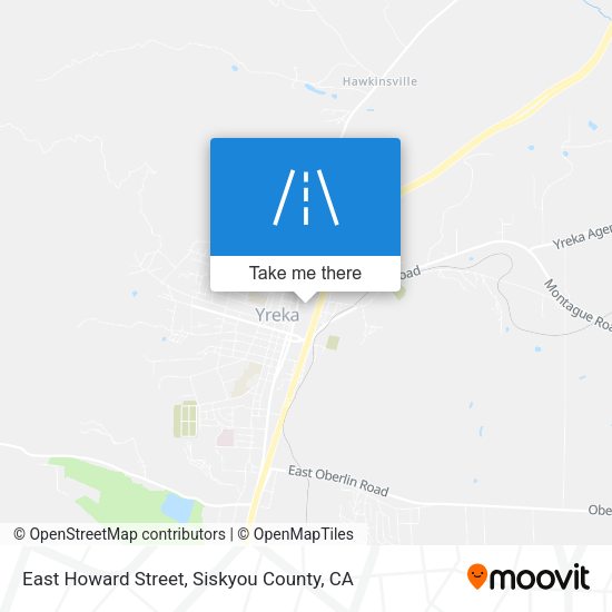 Mapa de East Howard Street