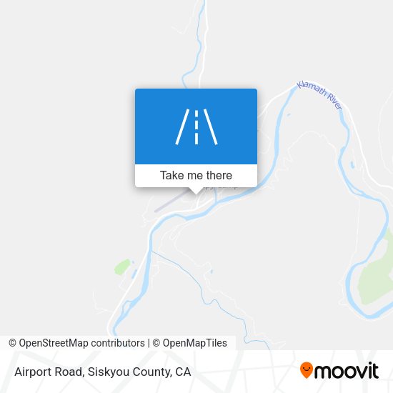 Mapa de Airport Road