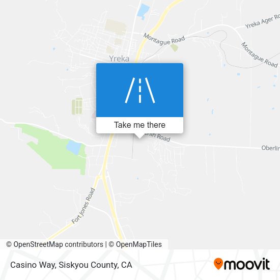 Mapa de Casino Way