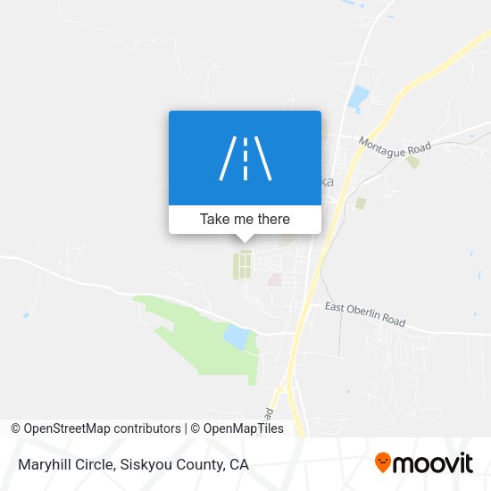 Maryhill Circle map