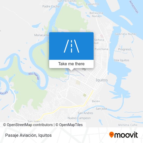 Mapa de Pasaje Aviación