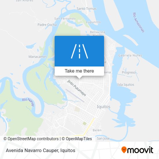 Avenida Navarro Cauper map