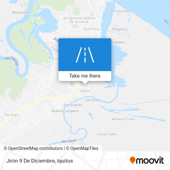 Mapa de Jirón 9 De Diciembre