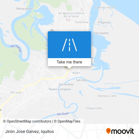 Mapa de Jirón Jose Galvez