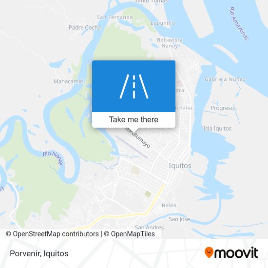 Mapa de Porvenir