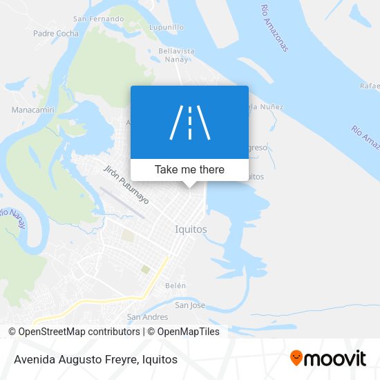 Avenida Augusto Freyre map
