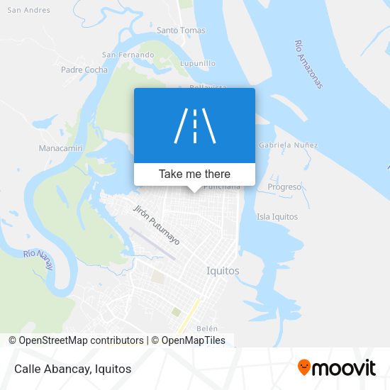 Mapa de Calle Abancay