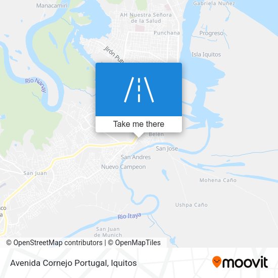 Avenida Cornejo Portugal map