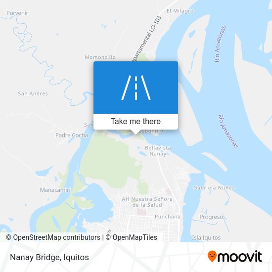 Mapa de Nanay Bridge
