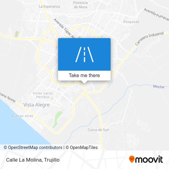 Mapa de Calle La Molina