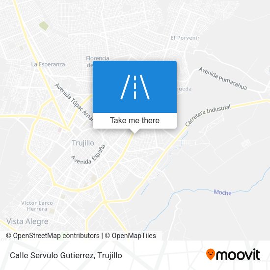 Calle Servulo Gutierrez map