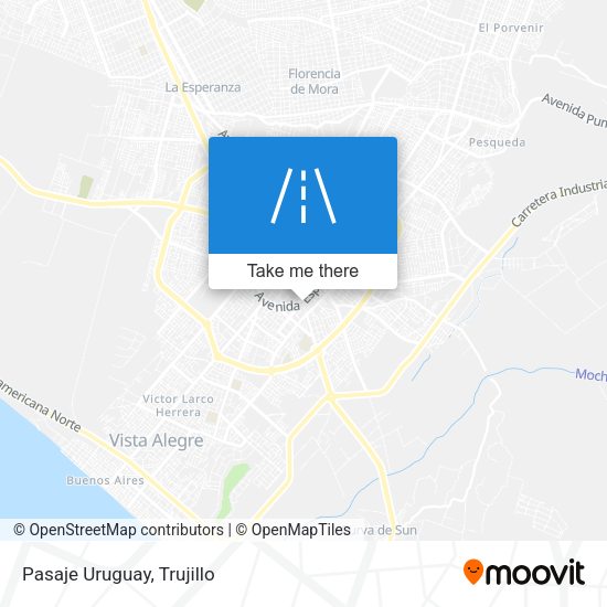Mapa de Pasaje Uruguay