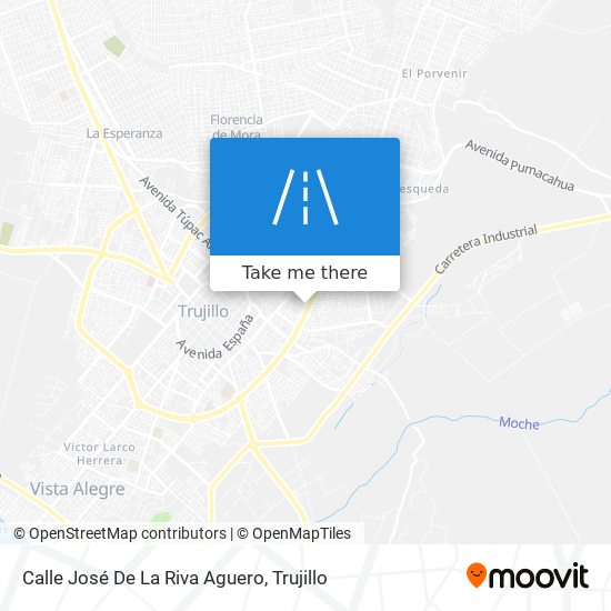 Calle José De La Riva Aguero map