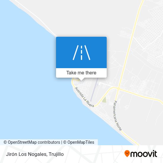Jirón Los Nogales map