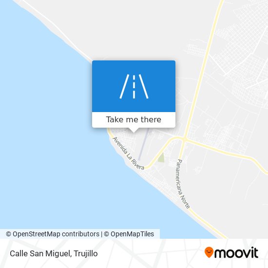 Calle San Miguel map