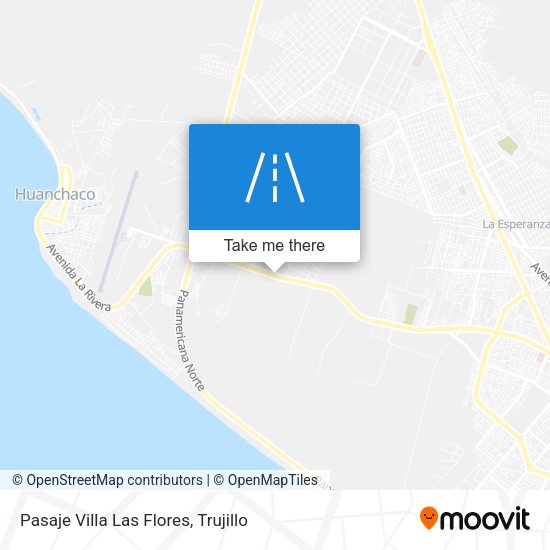Pasaje Villa Las Flores map