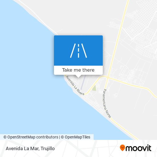 Avenida La Mar map