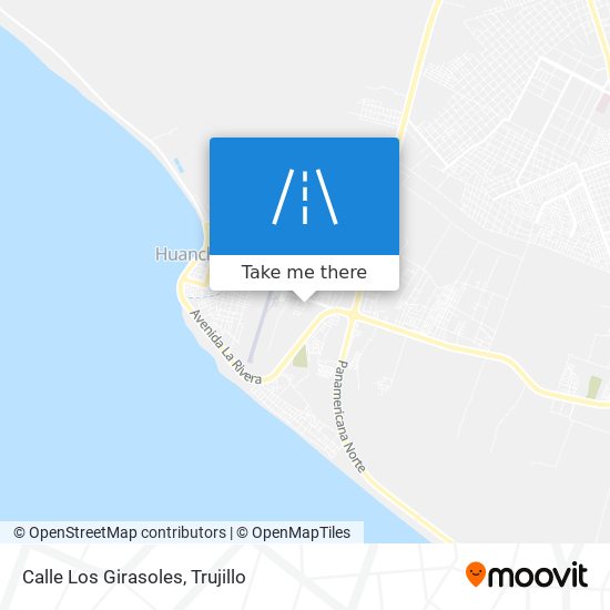 Calle Los Girasoles map