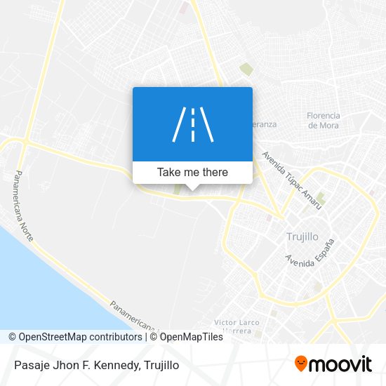 Pasaje Jhon F. Kennedy map