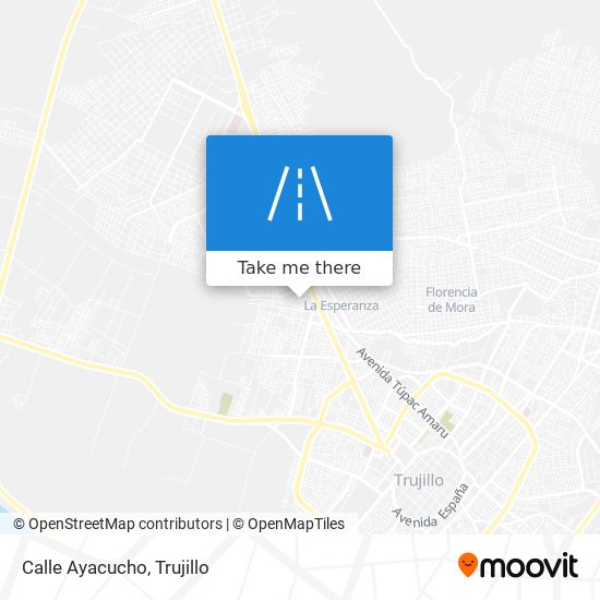 Calle Ayacucho map