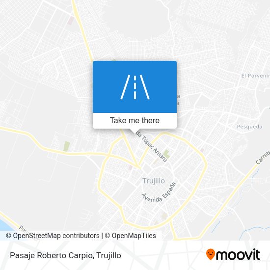 Pasaje Roberto Carpio map