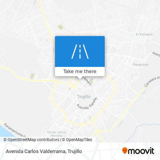 Avenida Carlos Valderrama map