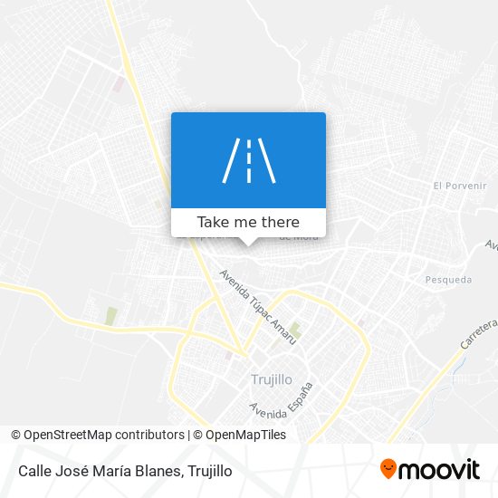 Calle José María Blanes map