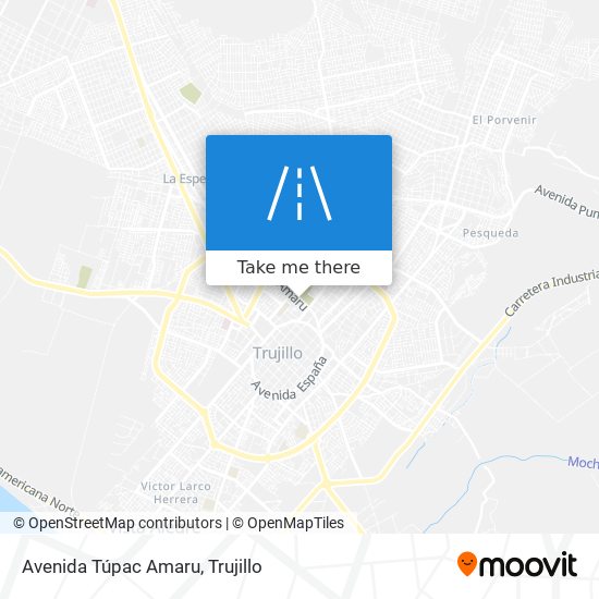 Avenida Túpac Amaru map