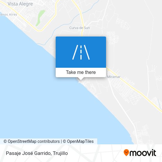 Pasaje José Garrido map