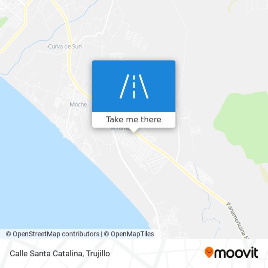 Calle Santa Catalina map