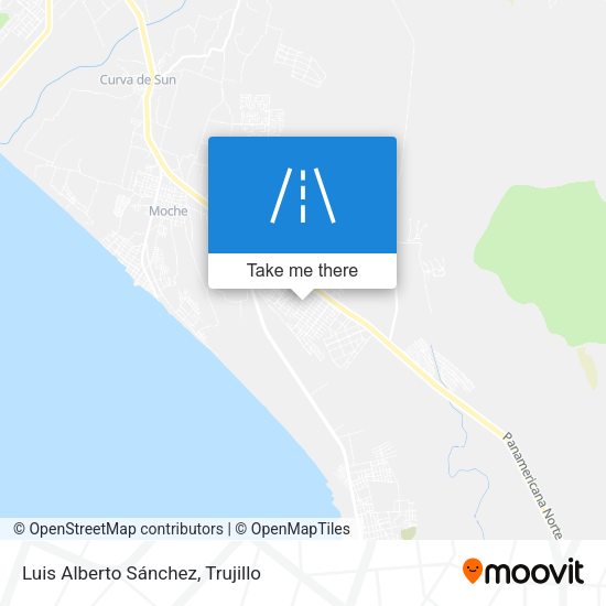 Luis Alberto Sánchez map