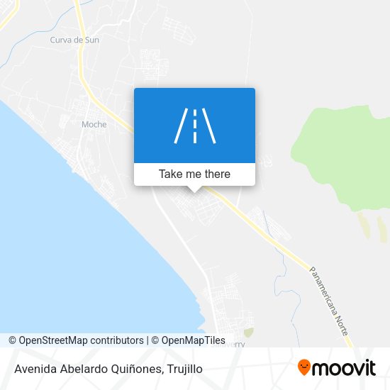 Avenida Abelardo Quiñones map