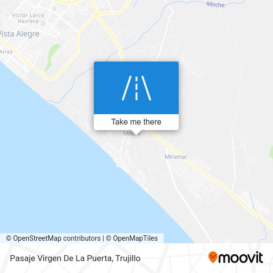 Mapa de Pasaje Virgen De La Puerta