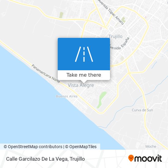 Calle Garcilazo De La Vega map