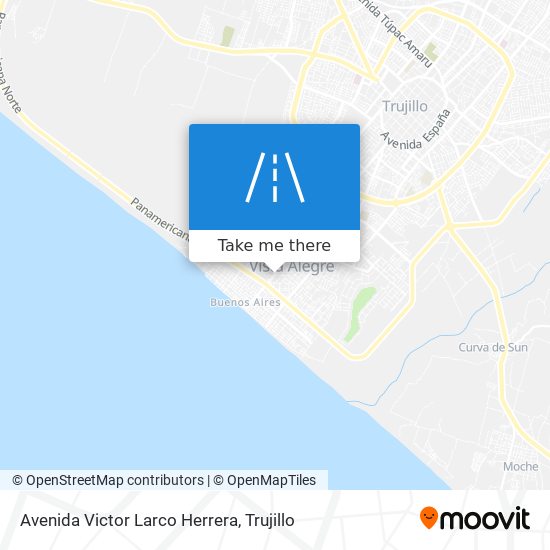 Avenida Victor Larco Herrera map