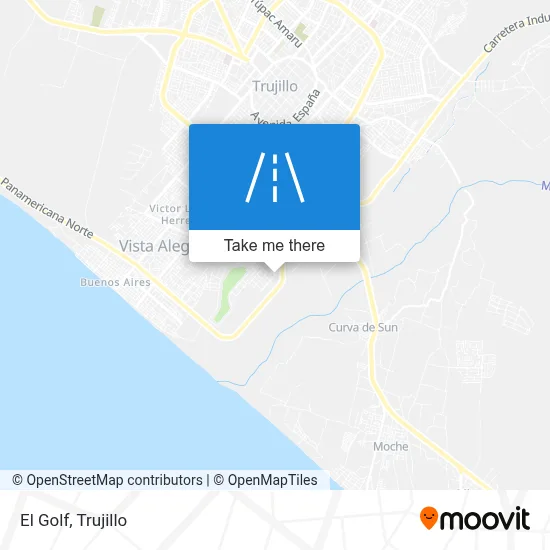 El Golf map