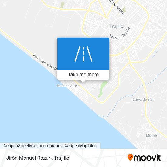 Jirón Manuel Razuri map