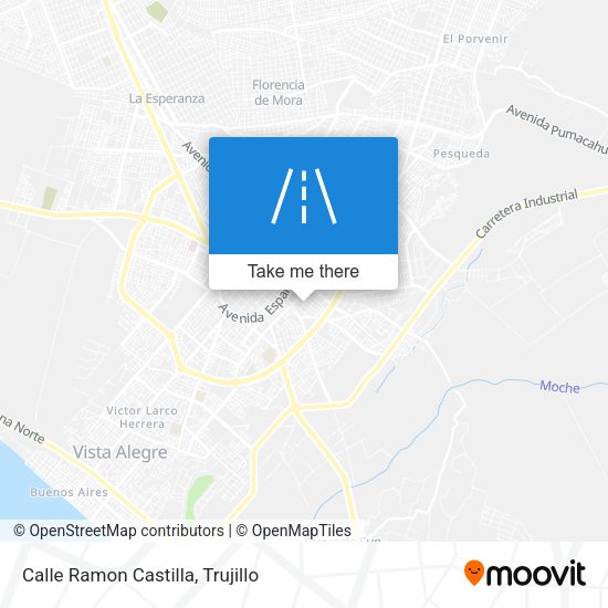 Calle Ramon Castilla map