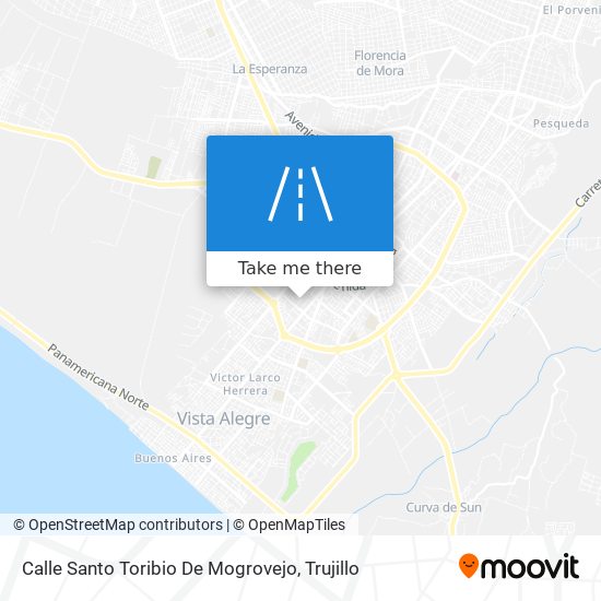 Calle Santo Toribio De Mogrovejo map