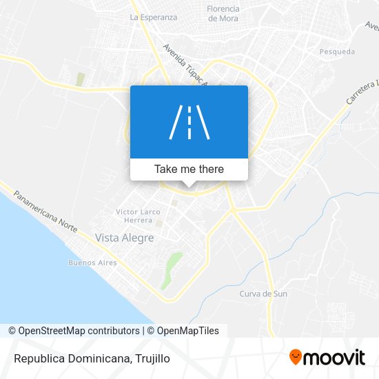 Republica Dominicana map
