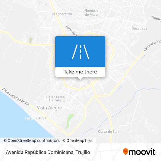 Avenida República Dominicana map