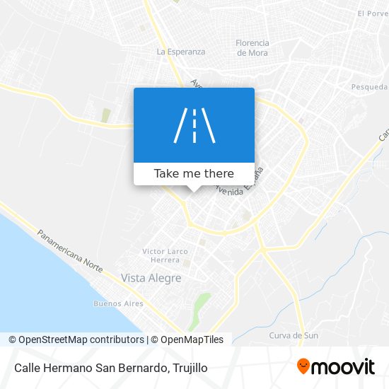 Calle Hermano San Bernardo map