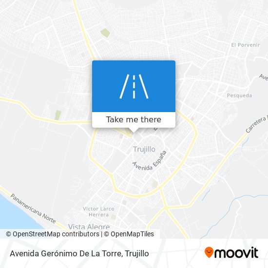 Avenida Gerónimo De La Torre map