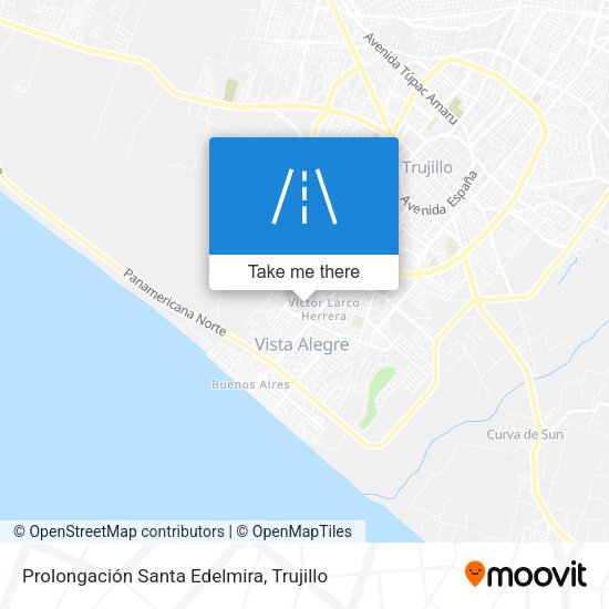 Prolongación Santa Edelmira map