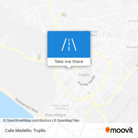Calle Medellin map